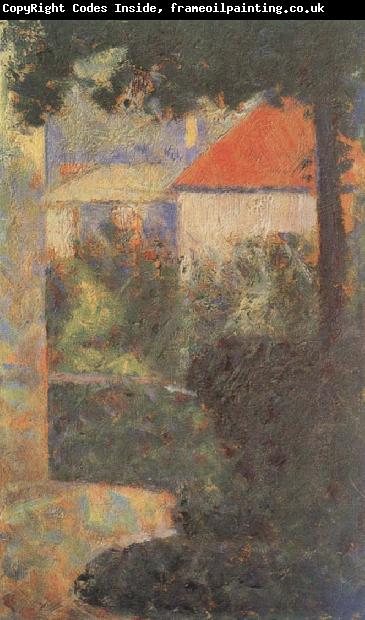 Georges Seurat Houses at Le Raincy